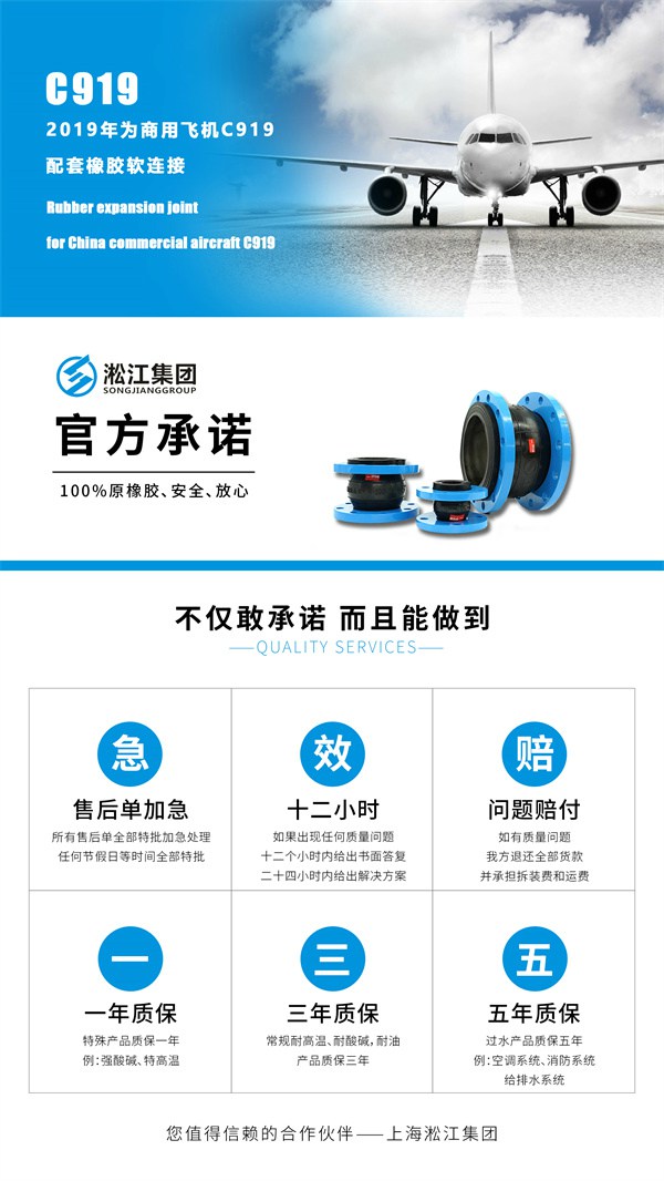 【PTFE】DN100內襯四氟橡膠接頭(S30408+NR) 【檢測中心】DN1600橡膠膨脹節水壓檢測機